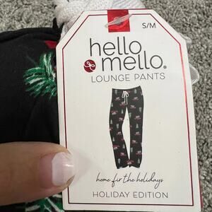 Hello Mello Womens Holiday Lounge Pants size S/M